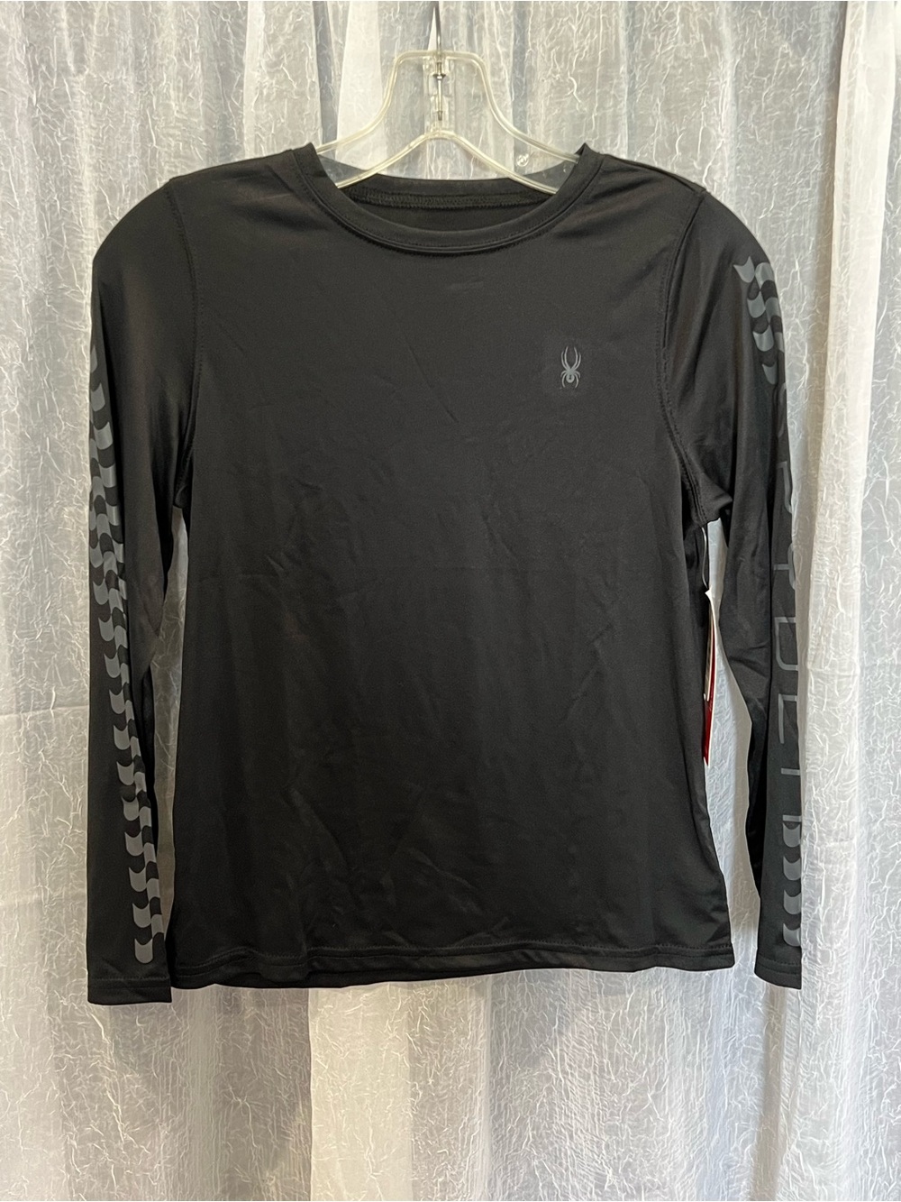 NEW! Spyder Youth Long Sleeve Swim Top 10/12 Lightweight Medium